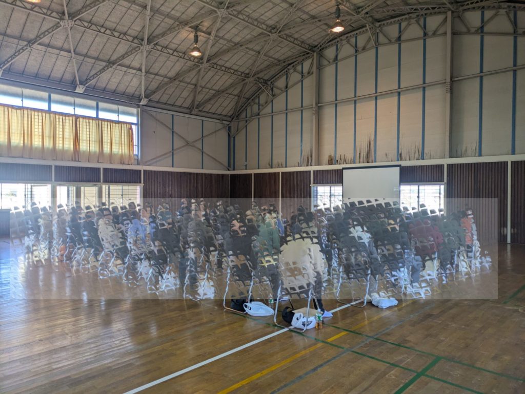 講習会の様子(ぼかし入れてます)